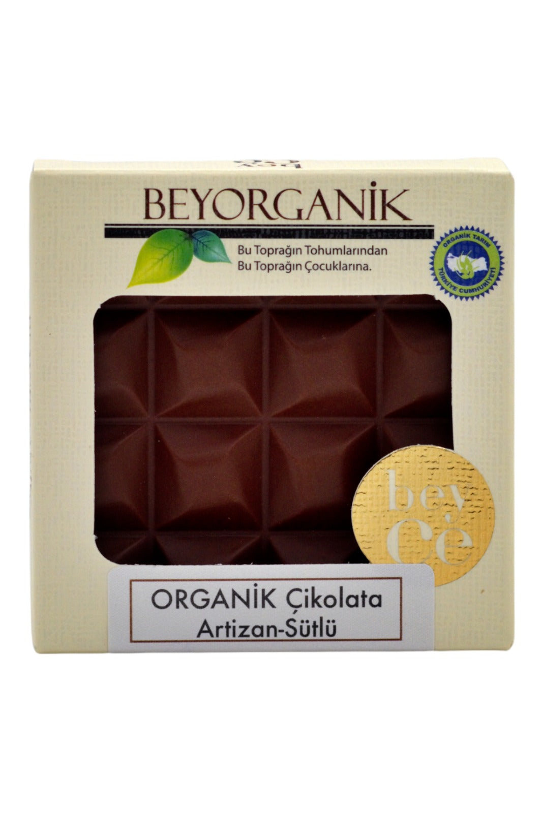 Organik Çikolata Artizan Sütlü 40 gr